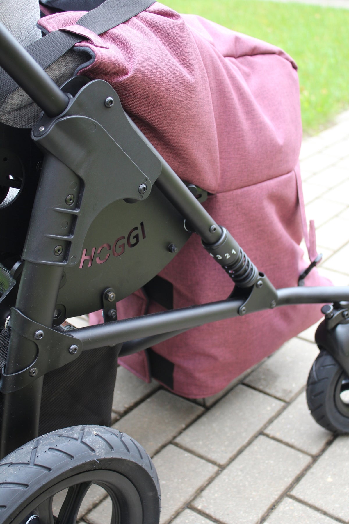 Junior for Seating Systems. Kāju maiss speciālajiem ratiem (Hoggi, Otto Bock)