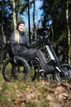 Racer Extreme Pro wheelchair footmuff for extreme weather and wintersports