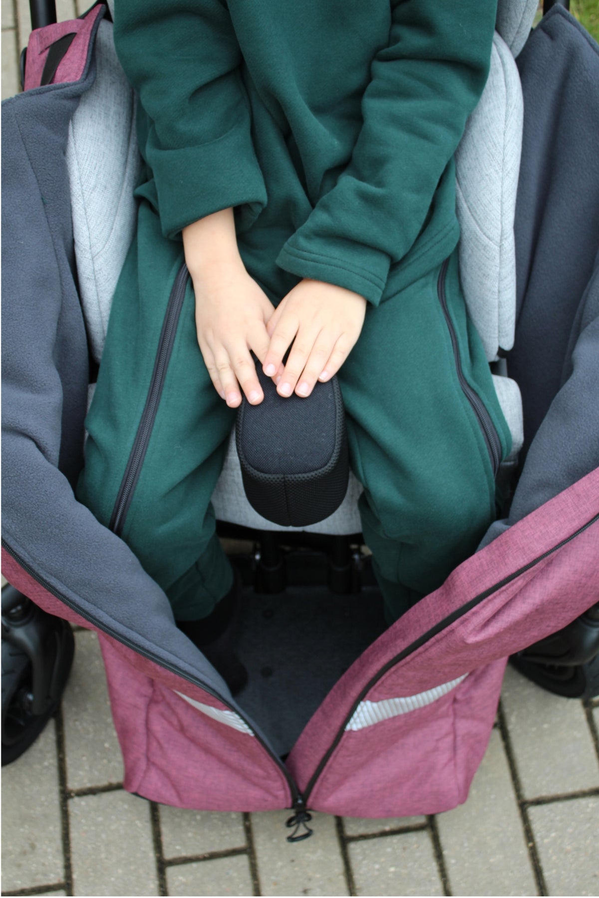 Junior for Seating Systems. Kāju maiss speciālajiem ratiem (Hoggi, Otto Bock)