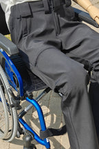Vīriešu softshell bikses ratiņkrēslam