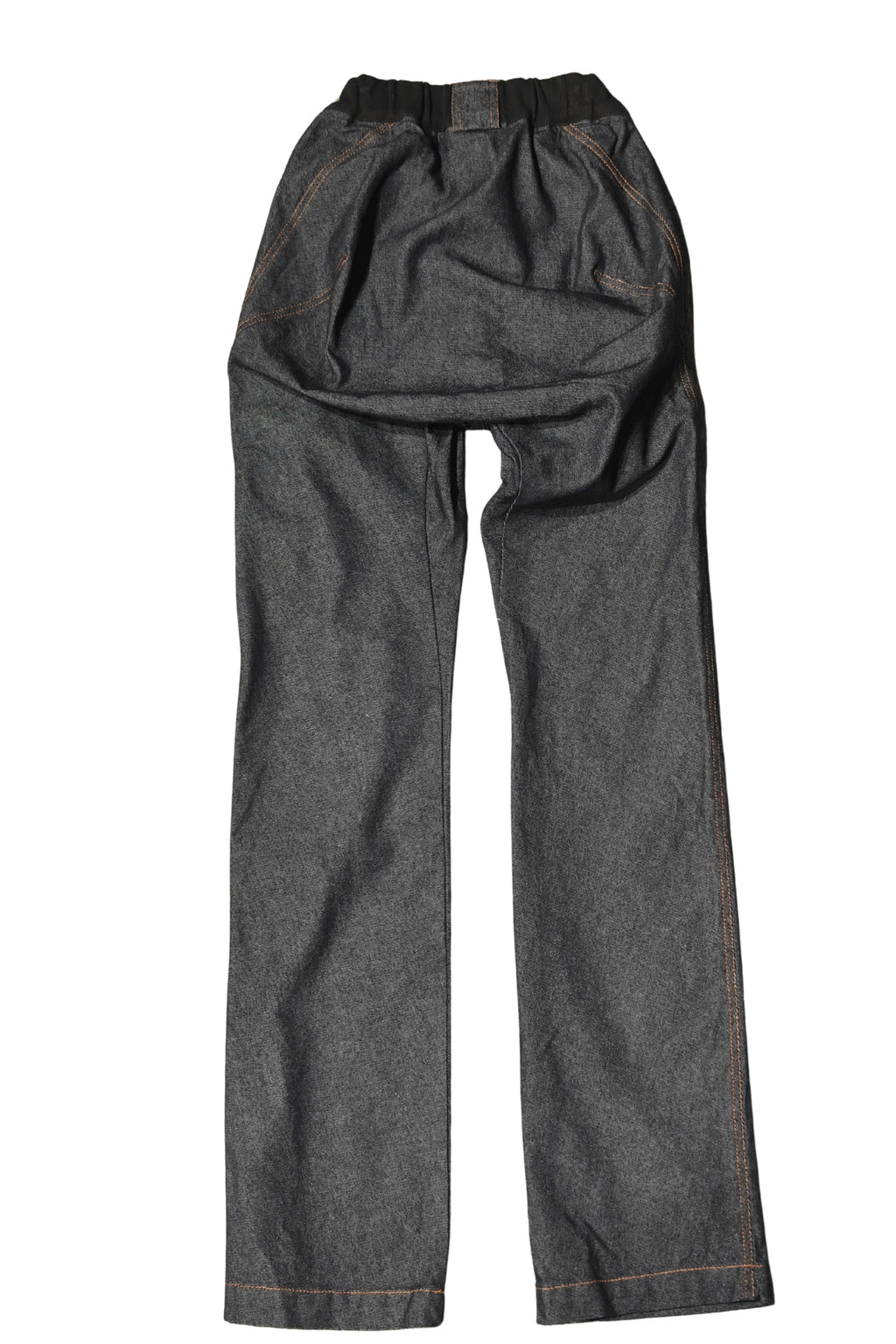 Wheelchair adaptive women’s jeans: Seated-pattern 100% cotton denim