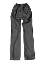 Wheelchair adaptive women’s jeans: Seated-pattern 100% cotton denim