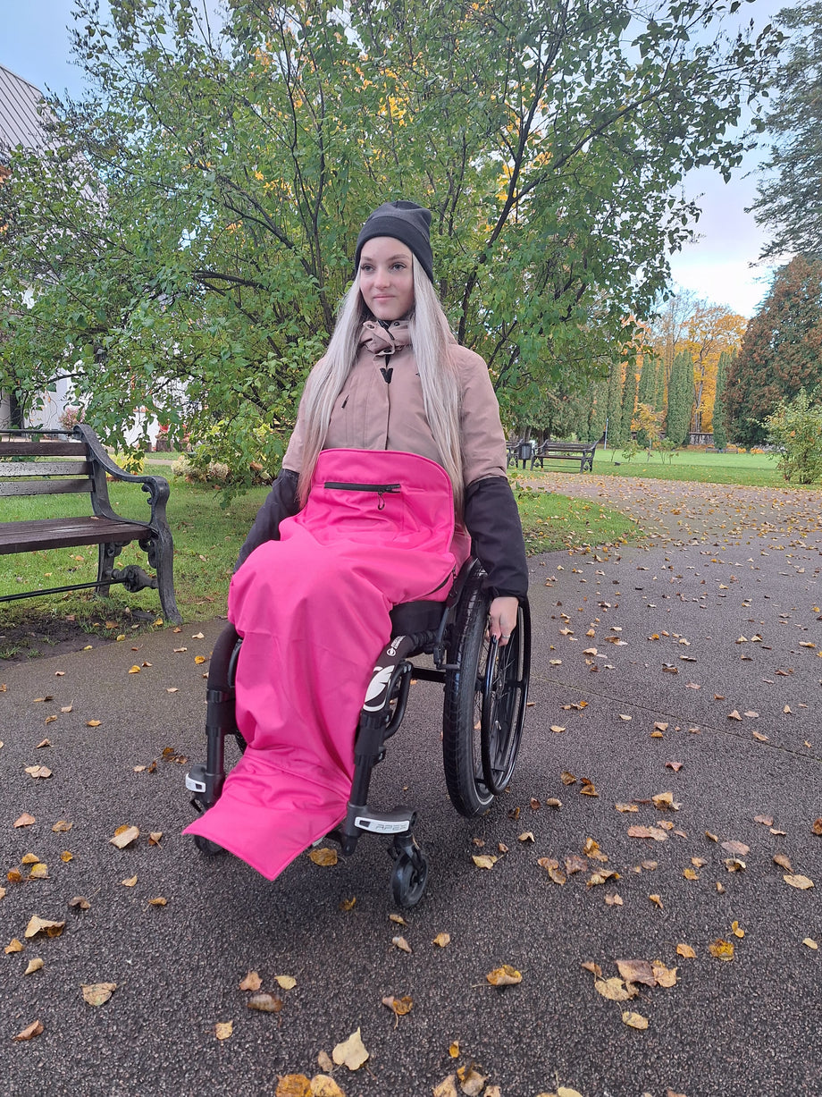 Kāju pārsegs riteņkrēsla lietotājiem ThermoShell Mermaid