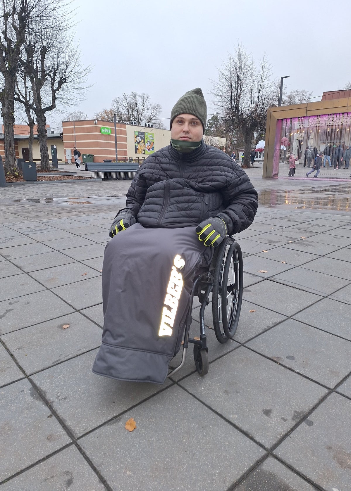 Silts divdaļīgs kombinezons ratiņkrēsla lietotājiem Vilber’s ThermoShell "Classic"