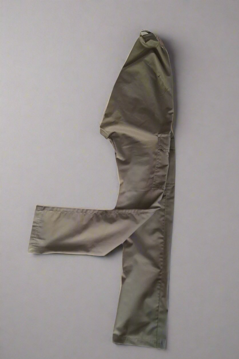 Herren Cargohose mit Seitentaschen, Rollstuhlgerecht, Armeegrün